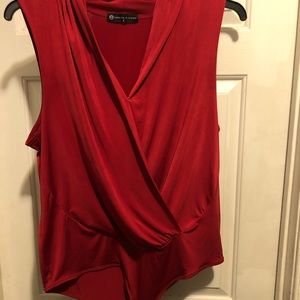 Ladies Red Bodysuit